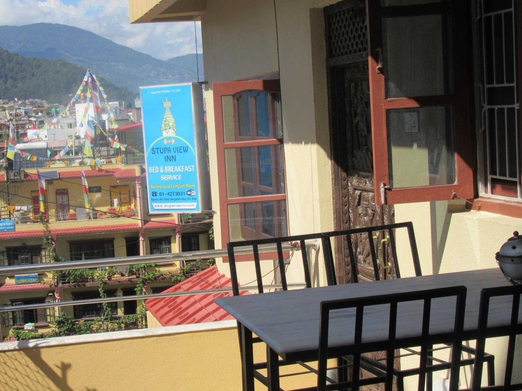 Stupa View Inn Catmandu Exterior foto