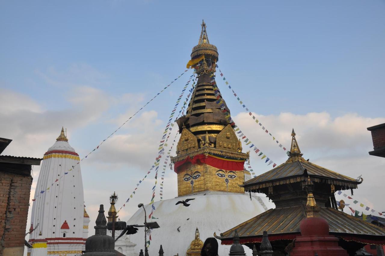 Stupa View Inn Catmandu Exterior foto